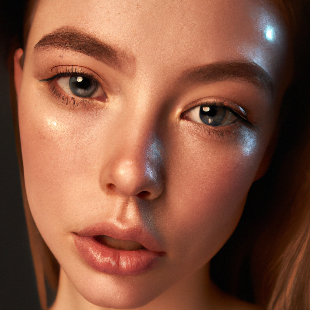 Retrato después del retoque profesional